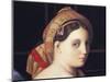 The Odalisque's Face-Jean-Auguste-Dominique Ingres-Mounted Giclee Print