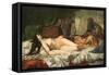 The Odalisque-Marià Fortuny-Framed Stretched Canvas