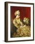 The Odalisque-Jan Frans Portaels-Framed Giclee Print