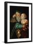 The Odd Couple, 1531, Tempera on Red Beech-Lucas Cranach the Elder-Framed Giclee Print