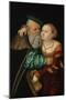 The Odd Couple, 1531, Tempera on Red Beech-Lucas Cranach the Elder-Mounted Giclee Print