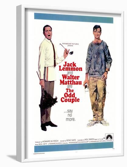 The Odd Couple, 1968-null-Framed Art Print