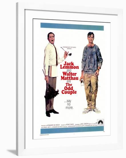 The Odd Couple, 1968-null-Framed Art Print