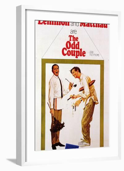 The Odd Couple, 1968-null-Framed Art Print