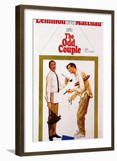 The Odd Couple, 1968-null-Framed Art Print
