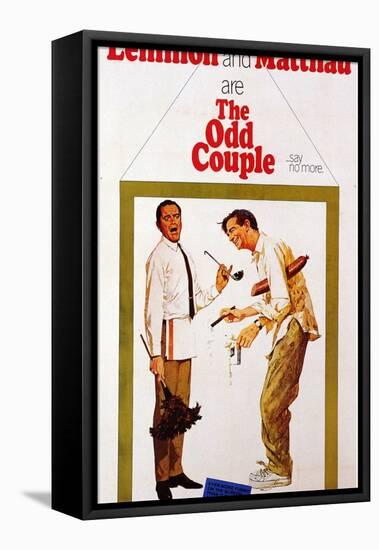 The Odd Couple, 1968-null-Framed Stretched Canvas