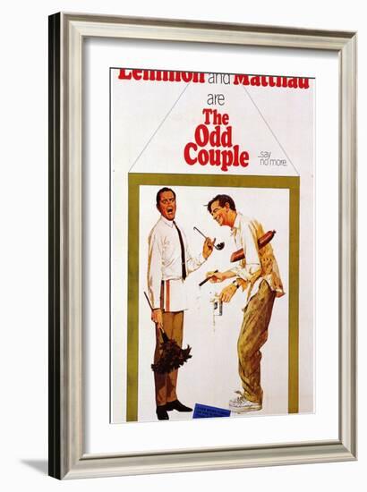 The Odd Couple, 1968-null-Framed Art Print