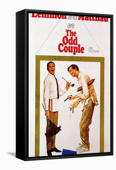 The Odd Couple, 1968-null-Framed Stretched Canvas