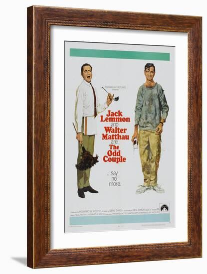 The Odd Couple, 1968-null-Framed Giclee Print