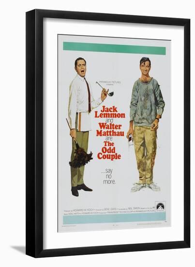 The Odd Couple, 1968-null-Framed Giclee Print