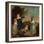 The Oddie Children, 1789-William Beechey-Framed Giclee Print
