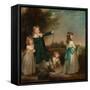 The Oddie Children, 1789-William Beechey-Framed Stretched Canvas