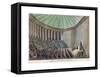 The Odeon of Athens-Stefano Bianchetti-Framed Stretched Canvas