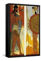 The Odyssey by Homere : the Gods Poseidon and Athena, 1930-1933-null-Framed Stretched Canvas