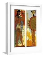 The Odyssey by Homere : the Gods Poseidon and Athena, 1930-1933-null-Framed Photo