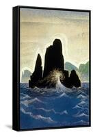 The Odyssey by Homere: the Rock of Gortyne, 1930-1933-null-Framed Stretched Canvas