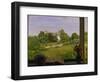 The Oed, View of Holzhausenpark, Frankfurt, 1883-Hans Thoma-Framed Giclee Print