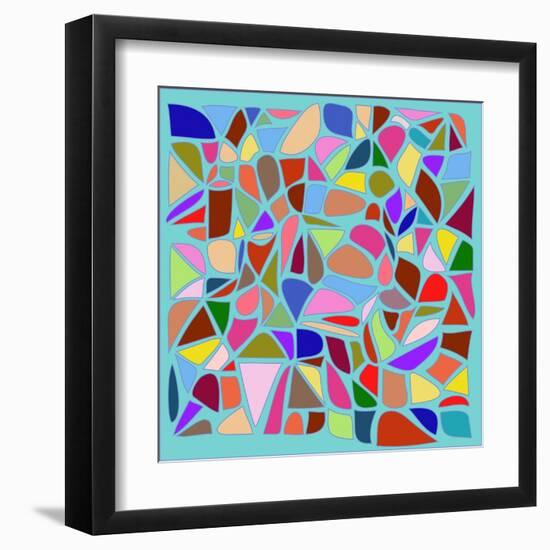 The Of Abstract Geometrical-MritaX-Framed Art Print