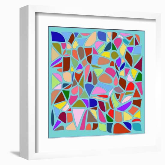 The Of Abstract Geometrical-MritaX-Framed Art Print