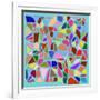 The Of Abstract Geometrical-MritaX-Framed Art Print