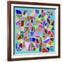 The Of Abstract Geometrical-MritaX-Framed Art Print