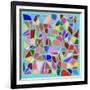 The Of Abstract Geometrical-MritaX-Framed Art Print