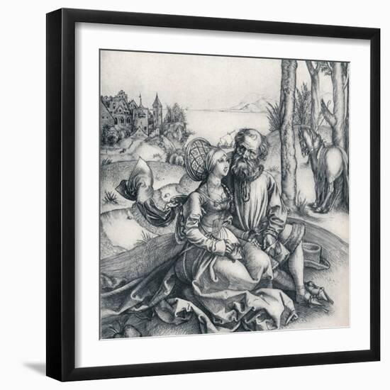 The Offer of Love, 1495-Albrecht Dürer-Framed Giclee Print