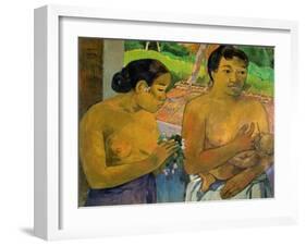The Offering, 1902-Paul Gauguin-Framed Giclee Print