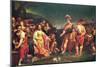 The Offering of Abigail before David-Giuseppe Mengoni-Mounted Giclee Print