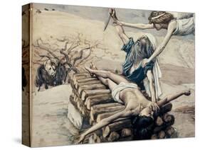 The Offering of Abraham-James Tissot-Stretched Canvas