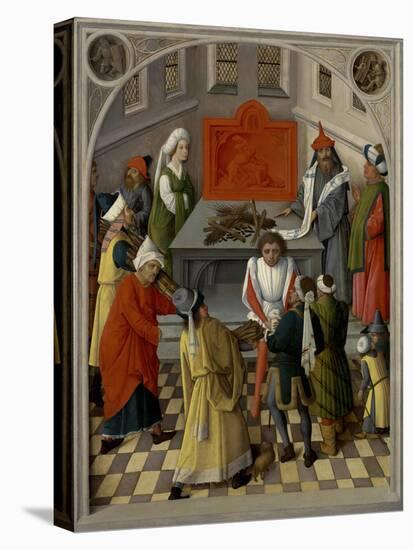 The Offering of the Jews, Ca 1465-null-Stretched Canvas