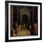 The Offering of the Keys of the City of Siena to the Virgin, on or after 1526-Domenico Beccafumi-Framed Giclee Print