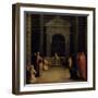 The Offering of the Keys of the City of Siena to the Virgin, on or after 1526-Domenico Beccafumi-Framed Giclee Print