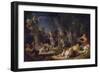 The Offering to Bacchus, 1720-Michel-ange Houasse-Framed Giclee Print