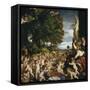 The Offering to Venus, 1518-1519-Titian (Tiziano Vecelli)-Framed Stretched Canvas