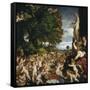 The Offering to Venus, 1518-1519-Titian (Tiziano Vecelli)-Framed Stretched Canvas