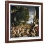 The Offering to Venus, 1518-1519-Titian (Tiziano Vecelli)-Framed Giclee Print