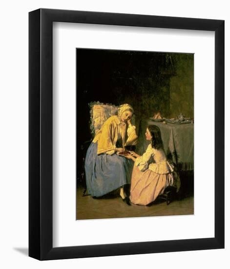 The Offering-Isidore Patrois-Framed Art Print