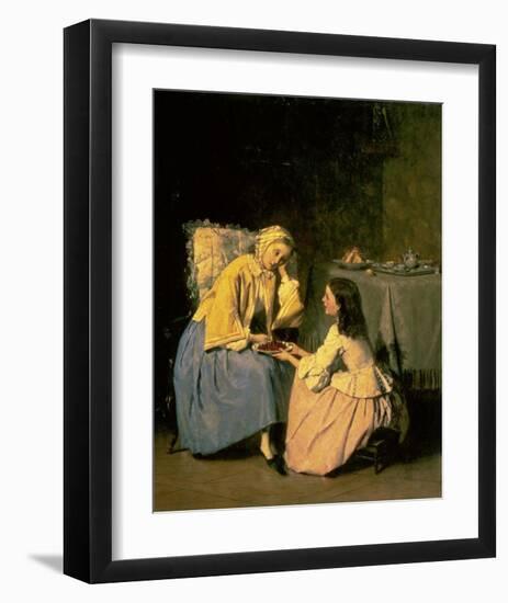 The Offering-Isidore Patrois-Framed Art Print