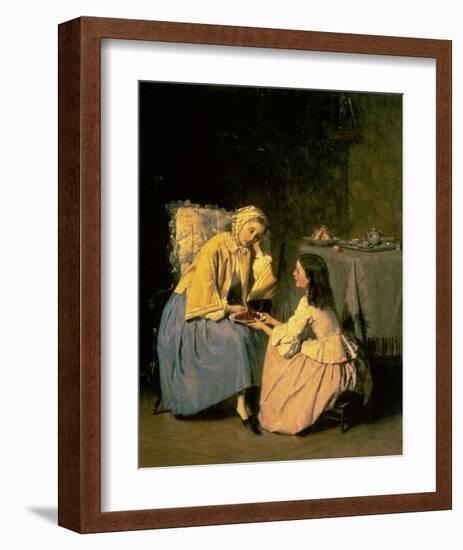 The Offering-Isidore Patrois-Framed Art Print