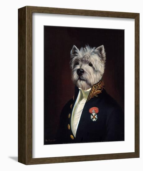 The Officer's Mess-Thierry Poncelet-Framed Art Print