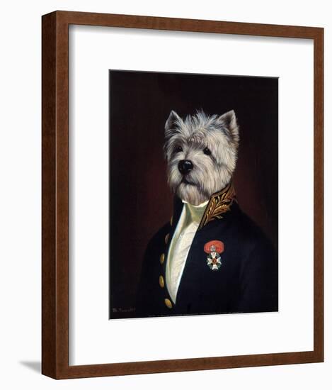 The Officer's Mess-Thierry Poncelet-Framed Art Print