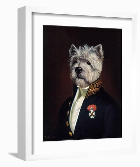 The Officer's Mess-Thierry Poncelet-Framed Art Print