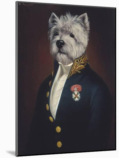 The Officer's Mess-Thierry Poncelet-Mounted Art Print