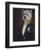 The Officer's Mess-Thierry Poncelet-Framed Art Print