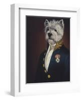 The Officer's Mess-Thierry Poncelet-Framed Art Print