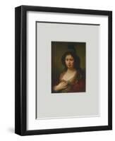 The Officer's Wife-Rembrandt van Rijn-Framed Collectable Print