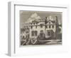 The Officers' New Barracks, Dover Castle-null-Framed Giclee Print