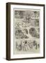 The Officers of a British Gunboat are Invited Ashore for a Day's Deerhunting in Honduras-William Ralston-Framed Giclee Print