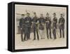 The Officers of the Royal Navy-Frank Dadd-Framed Stretched Canvas